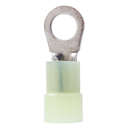 Jandorf Jandorf 4 Ga. Insulated Wire Terminal Ring Yellow 2 pk 60781